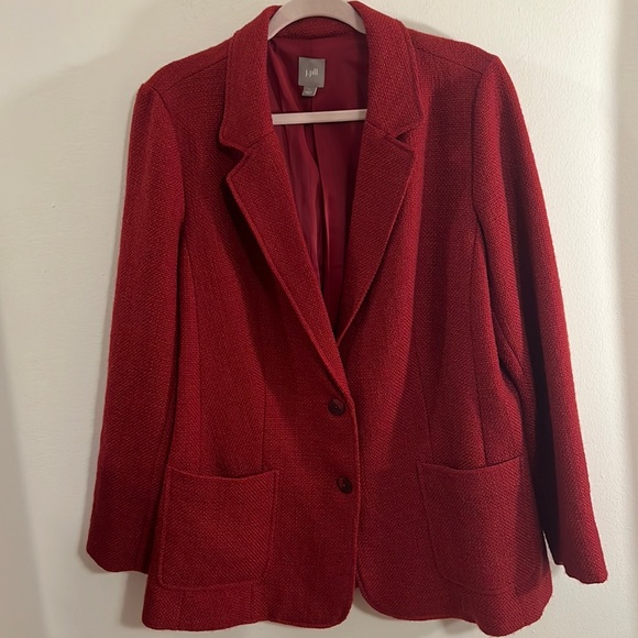 J. Jill Jackets & Blazers - J.Jill tweed wool blend jacket blazer